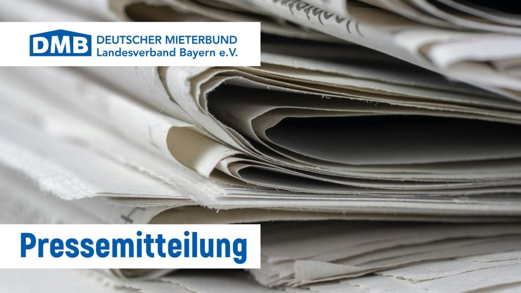 DMB Bayern: Pressemitteilung Cover Bild